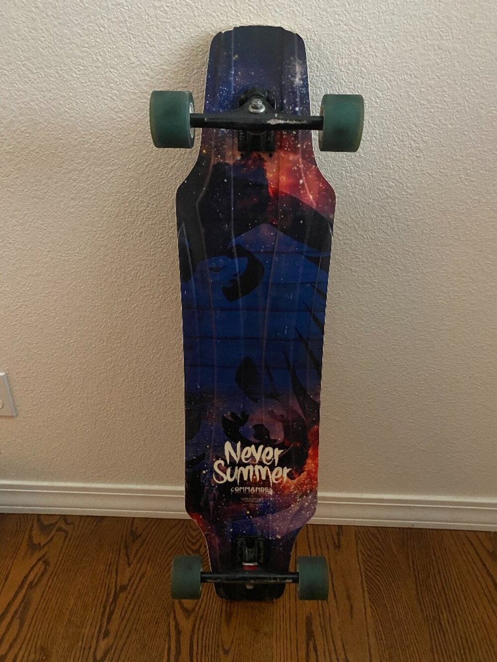 Never Summer Commander Longboard Complete 41" x 9.5" Skater CO Paris Truck Co